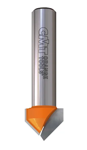 HW V-Nutfräser 90°, Z2, D=31.7mm, NL=16mm, GL=63.5mm, S=12.7mm, R