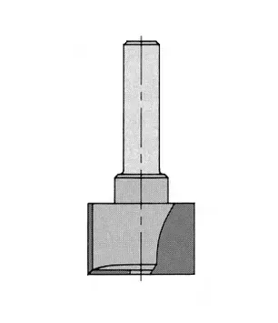 HW Falzfräser Z2, D=31mm, NL=16mm, GL=56mm, S=8mm, R