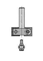 WPL Falz- und Planfräser Z2, D=30mm, NL=12, GL=39mm, S=8mm, R