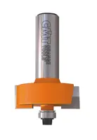 HW Falzfräser Z2, mit Kugellager, D=31.7mm, NL=19mm, GL=64.8mm, FT=9.5mm, S=8mm, R