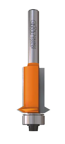 HW Bündig- und V-Nutfräser, mit Kugellager, D=19mm, D1=12.7mm, NL=25.4mm, S=12.0mm, R