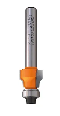 HW Bündigfräser f. Laminat Z2, D=12.7mm, NL=9.5mm, GL=52mm, R=1.6mm, S=8mm, R