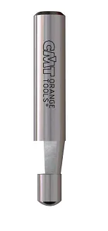 VHM Bündigfräser mit Kombischneiden Z1, ø6mm, NL=6.0mm, GL=38.1mm, A=7°, S=6mm, R