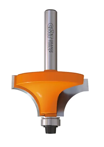 HW Viertelstabfräser R19 mit Kugellager, D=50.8mm, NL=25.4mm, S=12.7mm, R