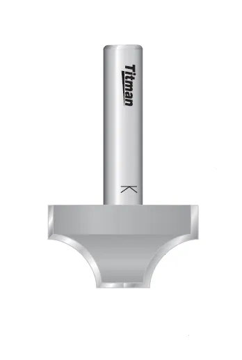 HW Viertelstabfräser R4, D=19mm, NL=11mm, GL=44mm, Z2, S=6mm, R