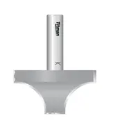 HW Viertelstabfräser R20, D=60mm, NL=32mm, GL=83mm, Z2, S=12mm, R