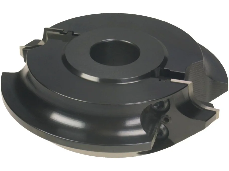 WPL Abrundfräser R2-R5/45°, D=122mm, ND=110mm SB=19.5mm, B=30mm, P=R5, Z2, R