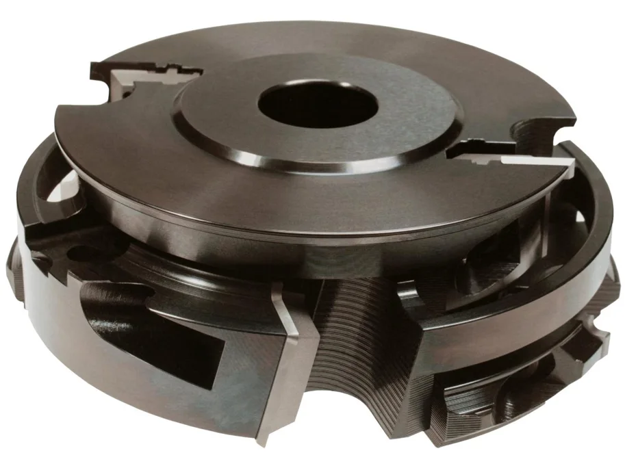 WPL Türfalzfräsersatz, D=164mm, ND=125mm, HD=36-54mm, FT=15mm, BO=30mm, Z2, R2.5, R