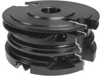 WPL Türzargengarnitur ECO, D=166mm, ND=125mm, HD=23-28mm, P=12mm, BO=30mm, Z2, R