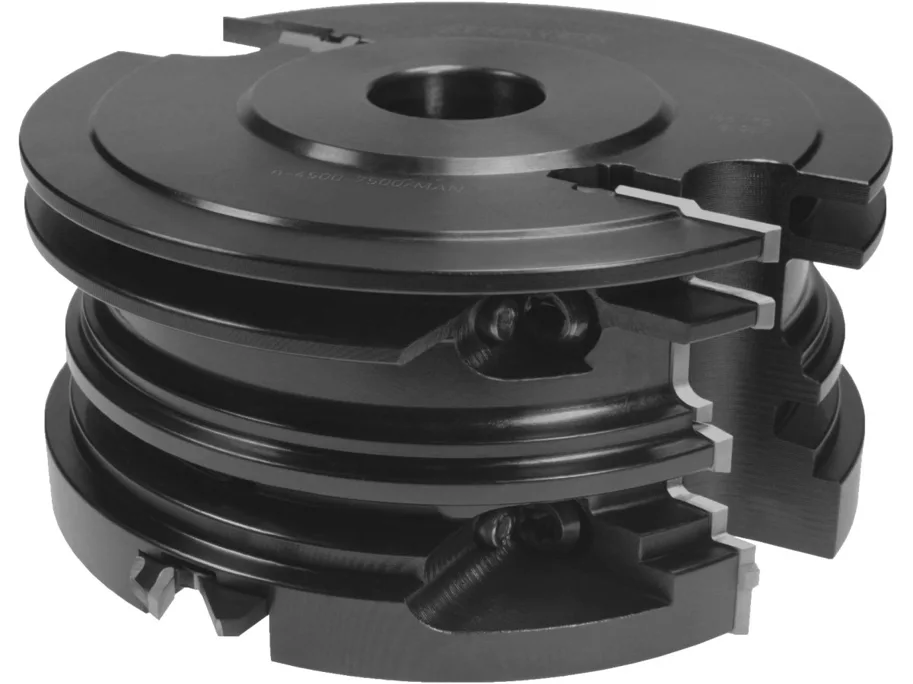 WPL Türzargengarnitur ECO, D=166mm, ND=125mm, HD=23-28mm, P=12mm, BO=30mm, Z2, R