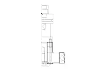 WPL Verleimfräser für Mineralwerkstoff Corian, D=129mm, ND=125mm, HD=12mm, B=30mm, Z2, R, mit HSK-F 63