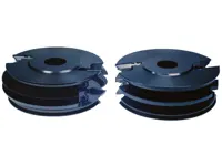 WPL Türen Längs/Kontergarnitur, D=150mm, ND=125mm, HD=40mm, PT=12.5mm, B=30mm, Z2, R