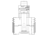WPL Verleimfräser CNC - P2, D=132mm, ND=112mm, SB=96mm, HD=68-92mm, LZ=164mm, B=30mm, Z2, R