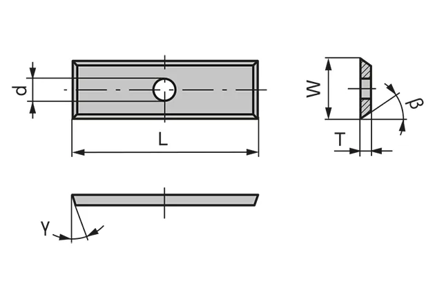 HW Wendeplatte 4-schneidig, 35° 19.5x12x1.5mm, KCR08
