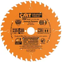 HW Hand-Kreissägeblatt CMT, ø 235x2.4/1.6x30mm, Z36 W