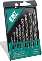 HS Holzspiralbohrer Satz ENT, 8-tlg. 3-10mm, 1 aufsteigend