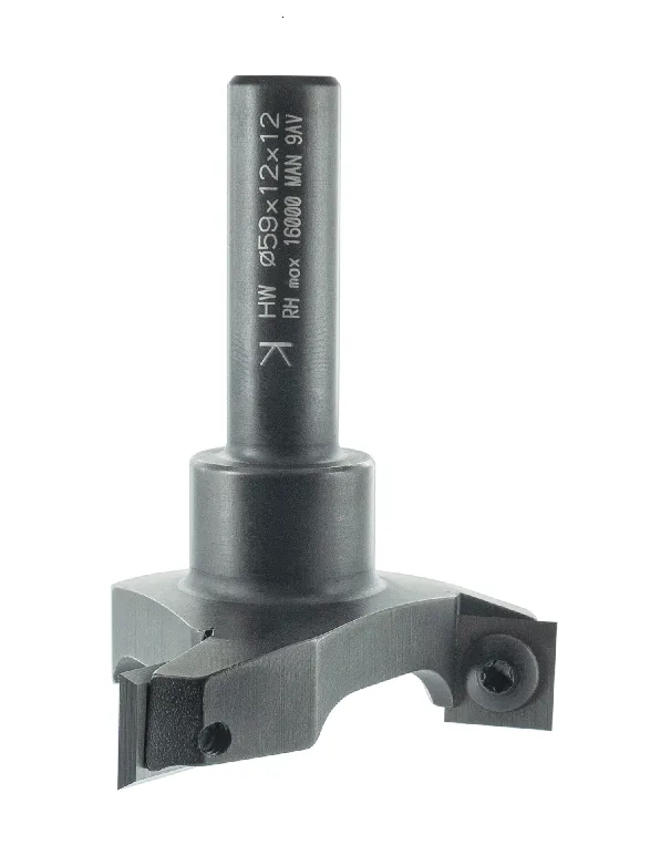 WPL Planfräser Z3, D=59mm, NL=12mm, GL=70mm, S=12mm, R