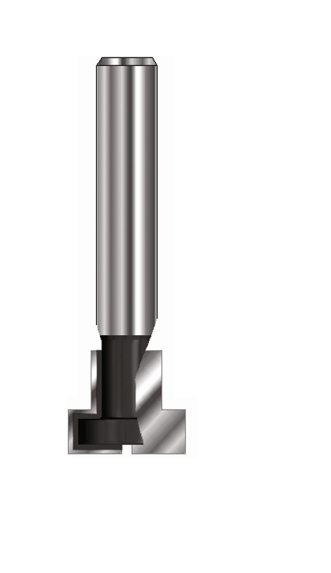 HW T-Nutfräser M8 Z2, D=13.5mm, D1=8.6mm, L1=7mm, L2=7mm, S=8mm, R