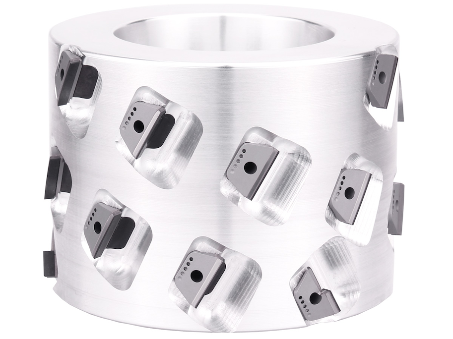 DP Fügefräser "Konstantin® PRO" ab 8mm, D=100mm, SB=64.6mm, N=40.6mm, BO=30mm, Z3x7, R, Brandt/Homag