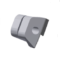 DP Wechselmesser - "Konstantin® PRO", 7.25x8.6mm, (halb), Typ 3, für D100-200
