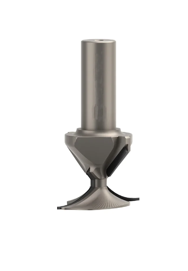 DP Radius Faltfräser Z2+2, D=35mm, RA=20mm, NL=21mm, GL=72mm, S=12mm, R