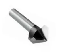 DP Alucobondfräser 90° Z2, D=18.5mm, NL=13mm, GL=80mm, S=16mm, R